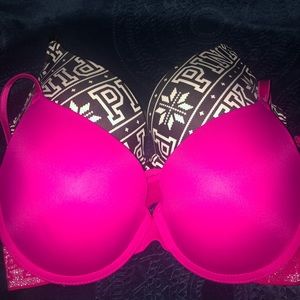 Love Pink Bras (34C)